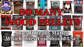 SO MANY Pellet Grill Wood Pellets Which Ones Should You Use [upl. by Arakaj170]