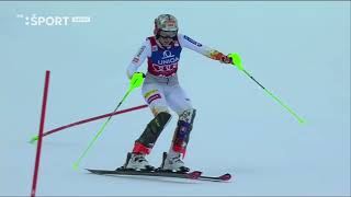 Petra Vlhová Lienz Slalom 2kolo 1miesto 29122021 Full HD [upl. by Jacy]