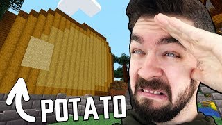 I Built A Giant POTATO In Minecraft  Part 29 [upl. by Royden]