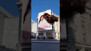 CGI Ads in Paris  LOréalParis showcased their products in a crazy way CGI Ads [upl. by Tenom]