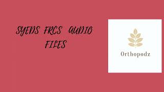 22FRCS ortho Audio file Basic science  tourniquet [upl. by Sobmalarah]