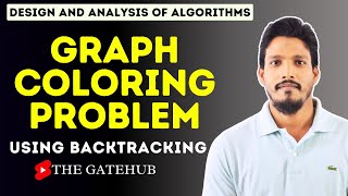 Graph Coloring Problem Using Backtracking  Backtracking Algorithm  DAA [upl. by Uoliram]