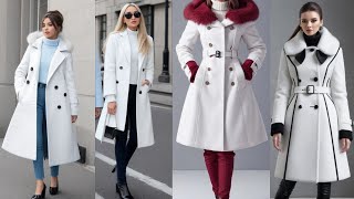 Stunning And Stylish Women winter Long Coats amp Trench Coats Ideas [upl. by Drewett]