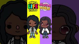 Tocaboca vs Avatarworld tocabocatocalifeworldtocalifestoryavatarworldstoryshorts [upl. by Schram]