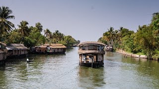 Overnight in Beautiful Alleppey Houseboats  THINGS TO DO IN KERALA [upl. by Grunberg]