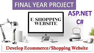 EShopping ASPNET Website Part1  CODERBABA [upl. by Nimoynib]