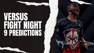 Versus Fight Night 9 Predictions South African Amateur MMA [upl. by Rupert]