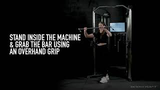 Incline Chest Press  HFT Pro Functional Trainer [upl. by Etteloiv]