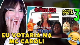 🔴 Os mais Bizarros e Engraçados Candidatos do Brasil PARTE 3  Cátia reage [upl. by Bluefield]