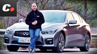 Infiniti Q50  Prueba cochesnet  Test  Review en español [upl. by Latham]