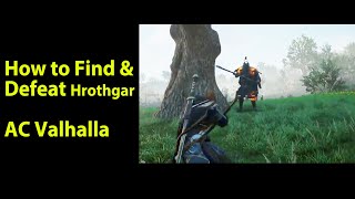 How to find and Defeat Zealot Hrothgar AC Valhalla Boss Fight  Walkthrough [upl. by Notyard]