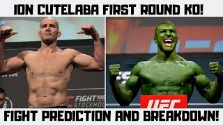 GLOVER TEIXEIRA VS ION CUTELABA  FIGHT PREDICTION AND BREAKDOWN  UFC ON ESPN 3 MIAMI 150 [upl. by Nappy]