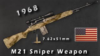 M21 Sniper Weapon Review  Shorts [upl. by Canning561]