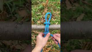 Quickrelease hitch knot It Works usefulknot knot [upl. by Aibonez]