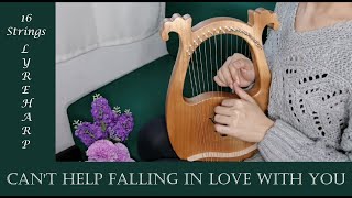 Cant Help Falling in Love Lyre Harp Cover [upl. by Israeli769]