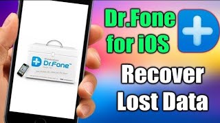 Recover LOST Data on Your iPhone with Drfone [upl. by Forras]