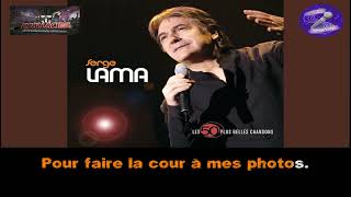 Karaoké Serge Lama  Dans ma garçonnière dévocalisé [upl. by Wilkey548]