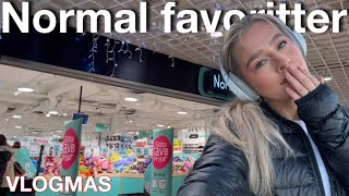 Mine Normal favoritter🌟Vlogmas dag 18🎄 [upl. by Edrahs851]