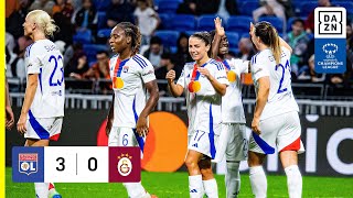 HIGHLIGHTS  Olympique Lyonnais vs Galatasaray AŞ  UEFA Womens Champions League 2425 Français [upl. by Burnham905]