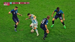 Lionel Messi vs Croatia  World Cup 2022 HD 1080i [upl. by Torr]