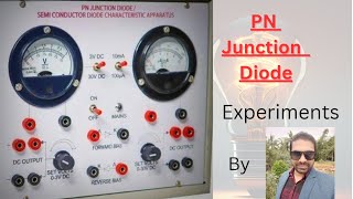 Pn Junction diode Experiment Class 12 CBSE CHSE [upl. by Lanevuj]