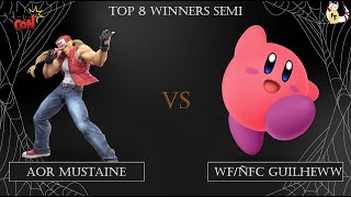 Top 8 Winners Semi AoR Mustaine Terry vs WFÑFC Guilheww Kirby [upl. by Naig450]