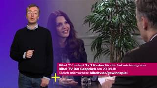 Gewinnspiel Bibel TV Das Gespräch Ein Blick hinter die TVKulissen [upl. by Theobald]