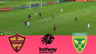 🔴 LIVE Stellenbosch vs Golden Arrows South Africa  Betway Premiership 202425 Live Match Updates [upl. by Bucky850]