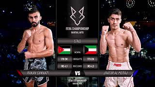 Rakan Canwati vs Jaafar Al Meraj  MUAY THAI FULL FIGHT  FERA Championship [upl. by Allecram137]