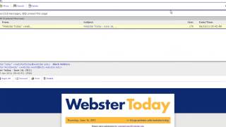 Accessing Your Webster Email [upl. by Mcevoy]