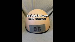 British Army MK7 Helmet history militaria militaryhistory helmet military british [upl. by Marlow169]