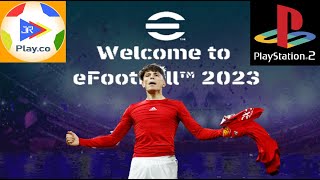 PES 2023 PS2 English Version March Atualizado JrPlay Download ISO [upl. by Namlaz573]