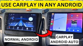 NO CLICKBAIT USE CARPLAY IN ANY ANDROID STEREO  USE ANDROID AUTO IN ANY ANDROID STEREO [upl. by Lozano]