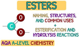 Carboxylic Acids and Derivatives  Esters｜AQA A Level Chemistry Revision [upl. by Jb]