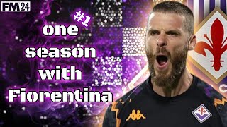 One Season with Fiorentina E1 Life with De Gea [upl. by Auhsohey]