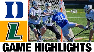 6 Duke vs Loyola Maryland Lacrosse Highlights  2024 College Lacrosse  NCAA Lacrosse [upl. by Bonni]