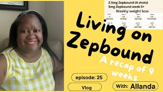 9 Weeks Of Weight Loss The Good The Bad And The Injection Zepbound Weight Loss [upl. by Mharg]