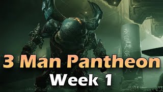 3 Man Pantheon Week 1 [upl. by Bennir]