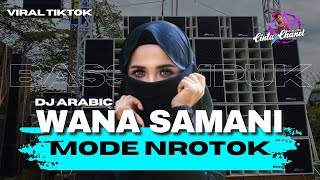 DJ WANA SAMANI ARABIC BASS EMPUK MIDDLE NROTOK  REMIX FYP TIKTOK [upl. by Queridas]