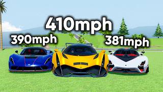 Top 5 Fastest Cars In Driving Empire [upl. by Manfred]