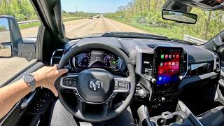 2025 RAM 1500 Crew Cab Laramie 4x4  POV First Driving Impressions [upl. by Lowrie]