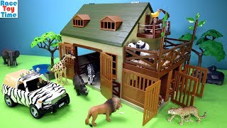 Terra Battat Animal Care Playset  Building plus animal toys [upl. by Graves]