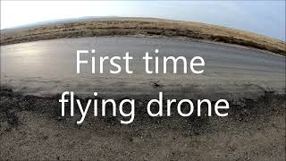 Holy Stone HS175D first time flying [upl. by Nonregla175]