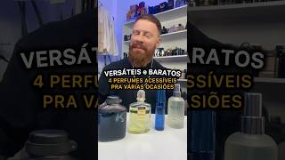 4 PERFUMES MASCULINOS VERSÁTEIS e BARATOS 🔥 [upl. by Mcquoid]