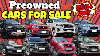 Used Cars For Sale of the Philippines  Over 250 Preowned Units in Showroom Segunda manong Sasakyan [upl. by Yecaw]