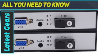 Primeda VGA Over Fiber Extenders Best LongDistance Video Transmission Solution [upl. by Surtimed775]