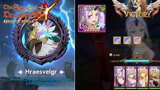 HRAESVELGR CLEAR 1 TO 3 FLOORS WITH THIS TEAM  Seven Deadly Sins Grand Cross [upl. by Eadahc]