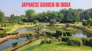 I explored biggest garden outside Japan Asia  Pune Okayama Friendship Garden  P L Deshpande garden [upl. by Placido]