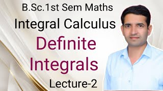 L2 BSc1st sem maths Definite integral IntegralCalculus Walls formulae jitendra kumar [upl. by Enylekcaj]