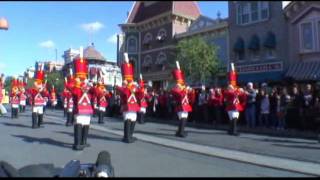 Behind the Scenes ABC Disneyland Christmas Parade 2011 [upl. by Cordy]